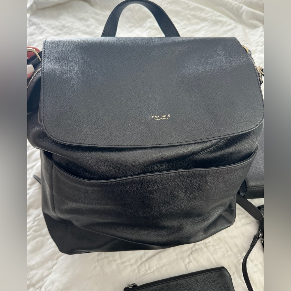 Mina Baie Diaper bag and accessories